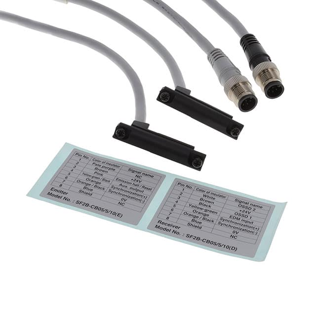 SF2B-CB5 BOTTOM CAP CABLE W/CONN CABLE 5M