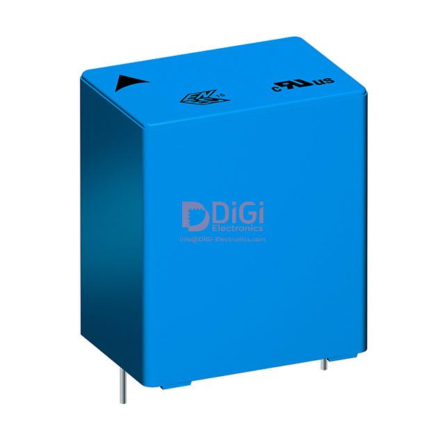 B32926E3475M The EPCOS B32926E3475M is a radial film capacitor with a capacitance of 4.7 µF and a DC voltage rating of 630V. It utilizes a Polypropylene (PP) dielectric.