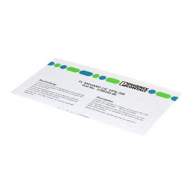 2700193 LICENSE FOR MGUARD 250 VPN