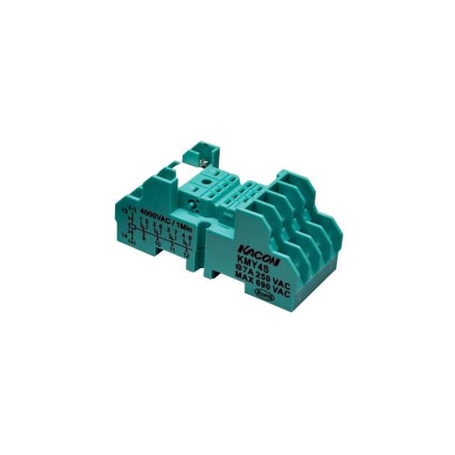 KMY4S KACON TIMER SOCKET, 14-PIN