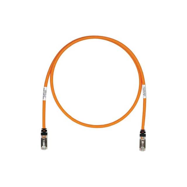 STP6X16OR-Q COPPER PATCH CORD, CAT 6A, ORANG