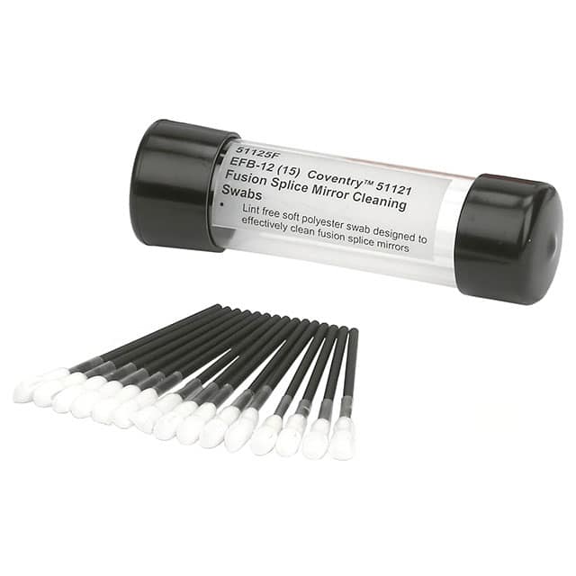 51125F SWAB SGL HEAD POLY KNIT 3" 270PC