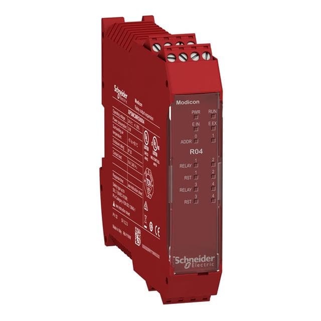 XPSMCMRO0004 4 SAFETY RELAY OUTPUT EXPANSION