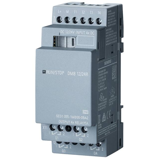 6ED10551MB000BA2 I/O MOD 4 DIGITAL 4 RELAY 12-24V