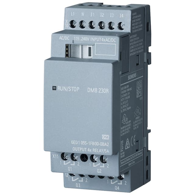 6ED10551FB000BA2 I/O MOD 4 DIG 4 RELAY 115-230V