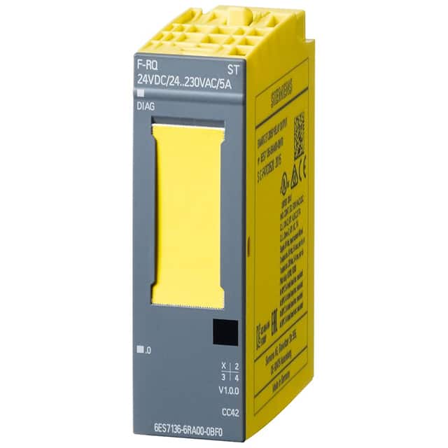 6ES71366RA000BF0 OUTPUT MODULE 4 RELAY 24V