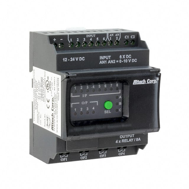 ASR-E24DC I/O MODULE 8 DIGITAL 4 SS 12-24V
