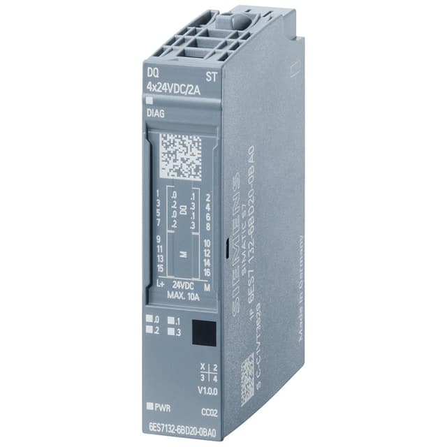 6ES71326BD200BA0 OUTPUT MODULE 4 DIGITAL 24V