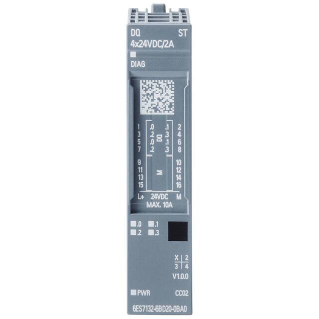 6ES71326BD202BA0 SIMATIC ET 200SP,DQ 4X24VDC/2A S