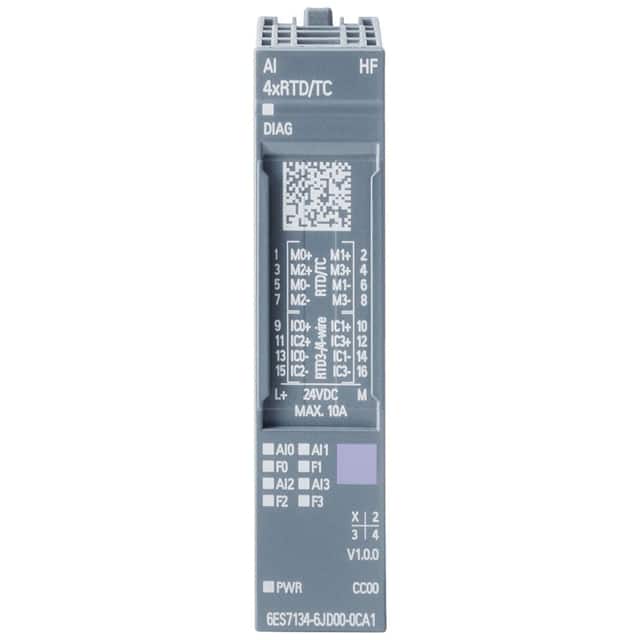 6ES71346JD002CA1 ET 200SP. AI 4XRTD/TC 2-/3-/4-WI