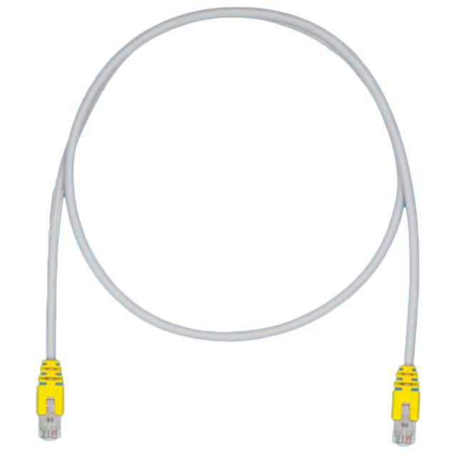 STPCH0.5MBYL COPPER PATCH CORD, CAT 5E, INTL