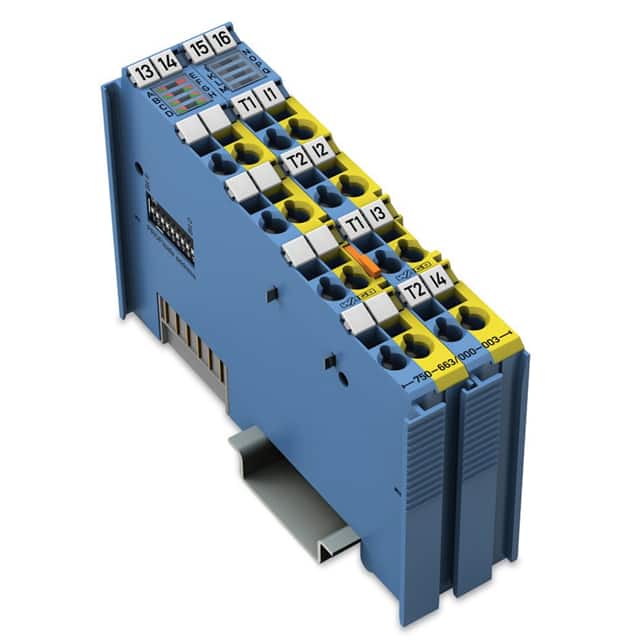750-663/000-003 I/O MODULE 4 DIGITAL 0-24V