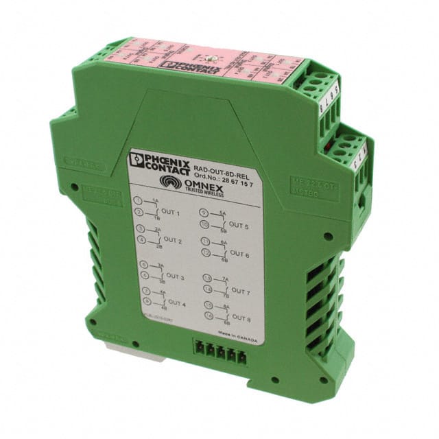 2867157 OUTPUT MODULE 8 RELAY 9-30V