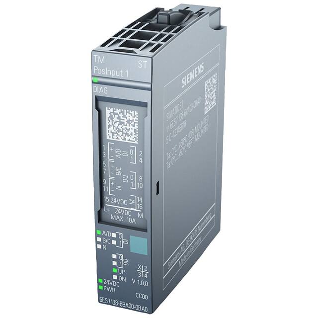 6ES71386BA000BA0 I/O MODULE 2 DIG 2 SOLID ST 24V