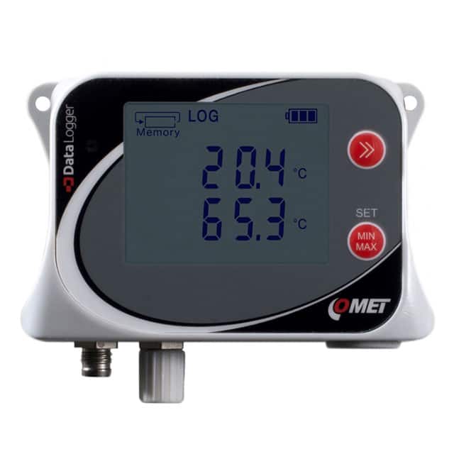 U0121 TEMP LOGGER, 2 CH.; 2X PT1000