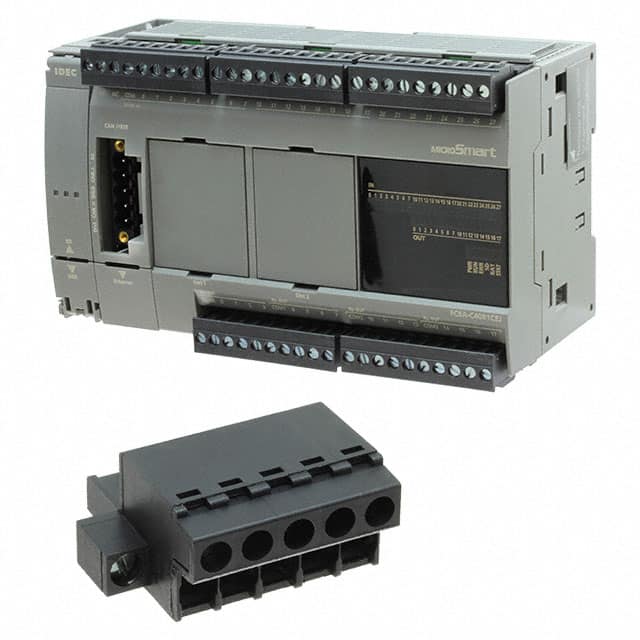 FC6A-C40P1DE 40IO CPU 12VDC TRANS. SOURCE