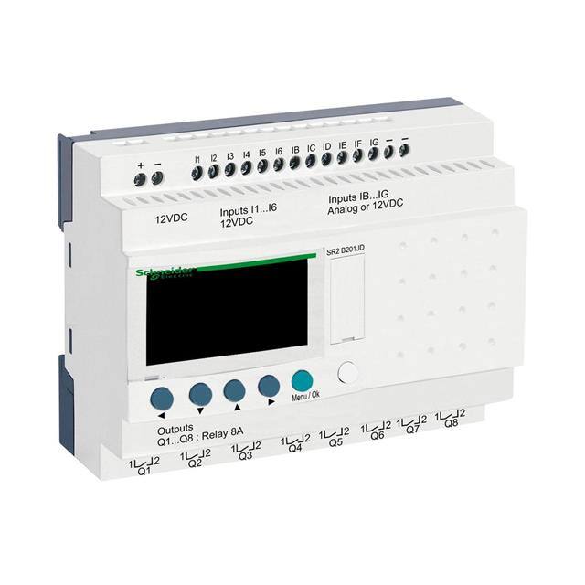 SR2B201JD COMPACT SMART RELAY, ZELIO LOGIC