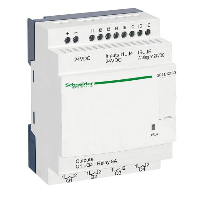 SR2E121BD COMPACT SMART RELAY, ZELIO LOGIC