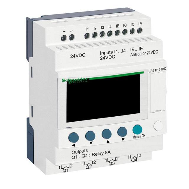 SR2B121BD COMPACT SMART RELAY, ZELIO LOGIC