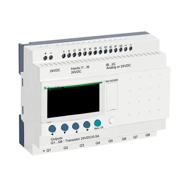 SR2B202BD COMPACT SMART RELAY, ZELIO LOGIC