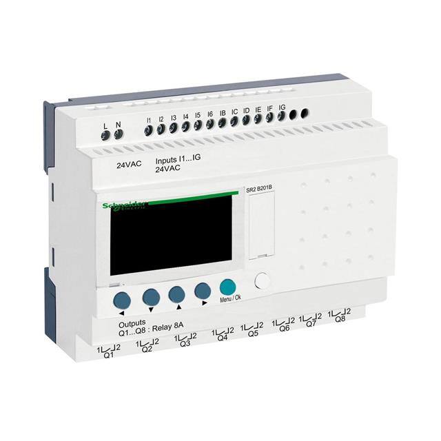 SR2B201B COMPACT SMART RELAY, ZELIO LOGIC
