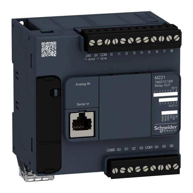 TM221C16R MODICON M221, LOGIC CONTROLLER,