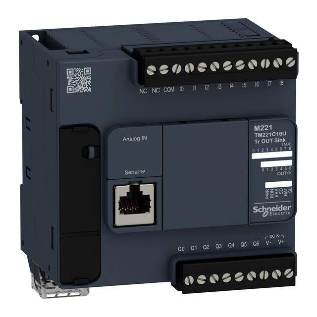 TM221C16U LOGIC CONTROLLER, MODICON M221,
