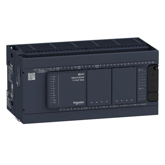 TM241C40R LOGIC CONTROLLER, MODICON M241,