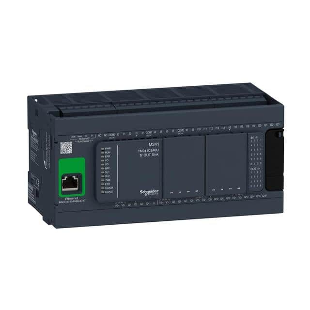TM241CE40U LOGIC CONTROLLER, MODICON M241,