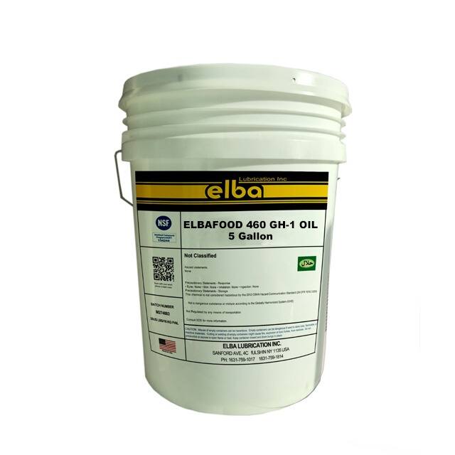 GH1460FG5 FOOD GRADE GEAR OIL 460 5 GALLON