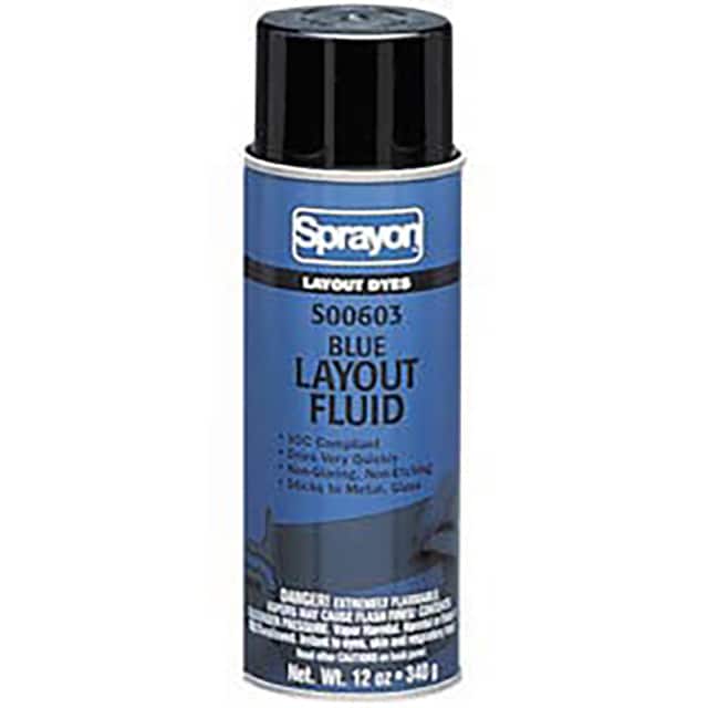 SC0603000 SP603 BLUE LAYOUT DYE12 OZ.