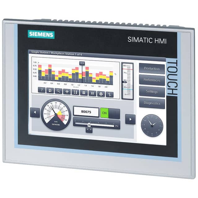 6AV21240GC010AX0 HMI TP700 COMFORT, CE6.0, 7" TFT