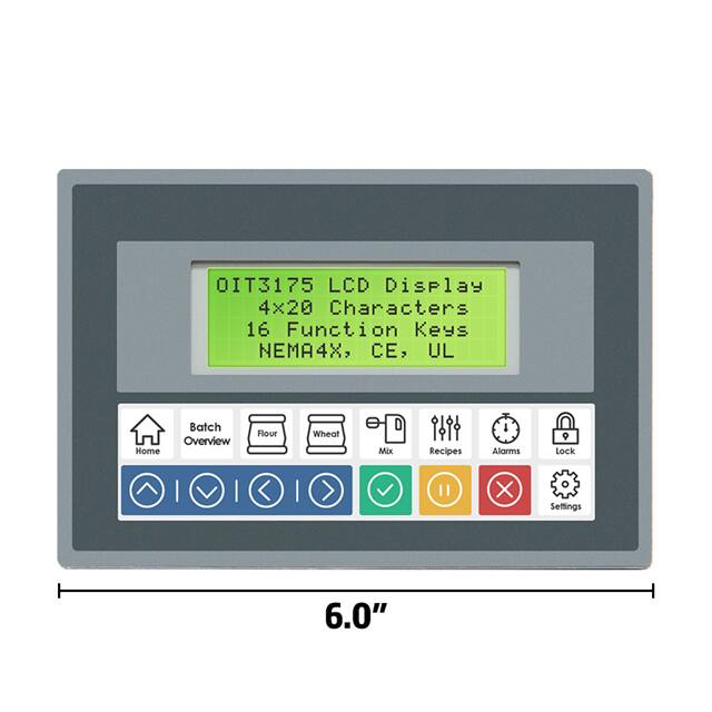 OIT3175-A00 4 X 20 BACKLIT LCD MONOCHROME DI