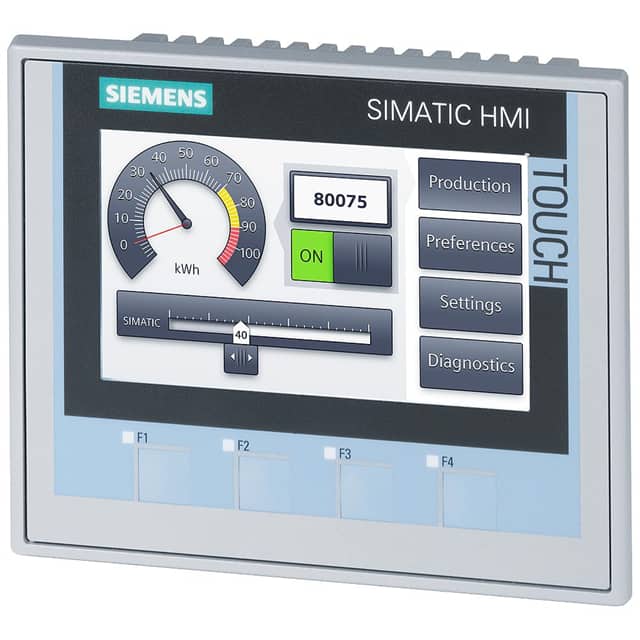 6AV21242DC010AX0 KTP400 COMFORT, CE6.0, 4' TFT, 1