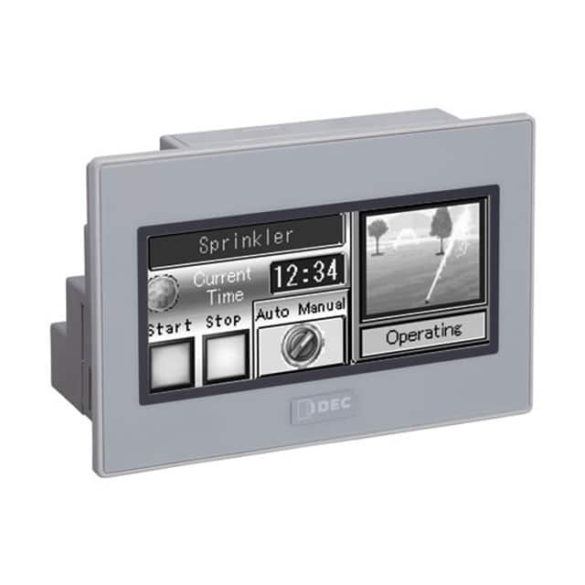 FT1A-M14KA-W HMI TOUCHSCREEN 3.8" MONOCHROME