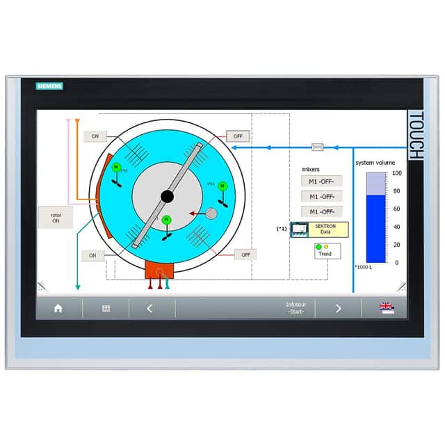 6AG11240XC024AX1 SIPLUS HMI TP2200 COMFORT