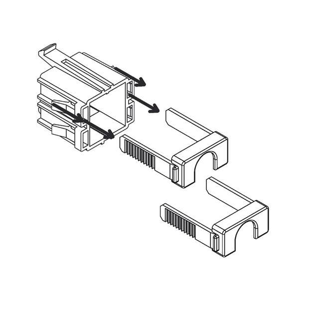 XBTZGCLP2 USB FASTENING FOR ADVANCED PANEL