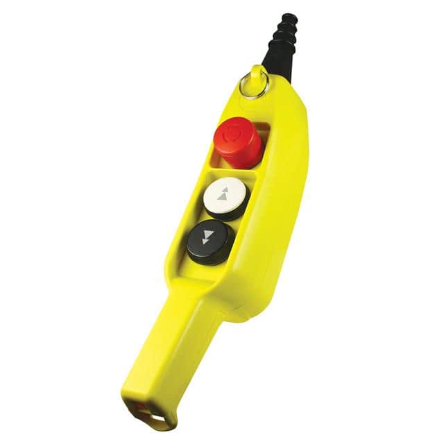 P03D2 3 BUTTON ERGONOMIC GRIP PENDANT