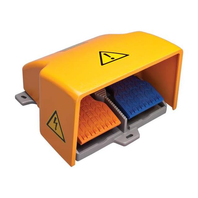 HRF-HD5NX FOOT SWITCH 1NO1NCX2 IP54 AL-DIE