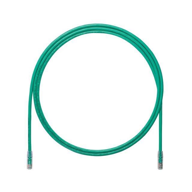 UTP6A19GR COPPER PATCH CORD, CAT 6A, GREEN