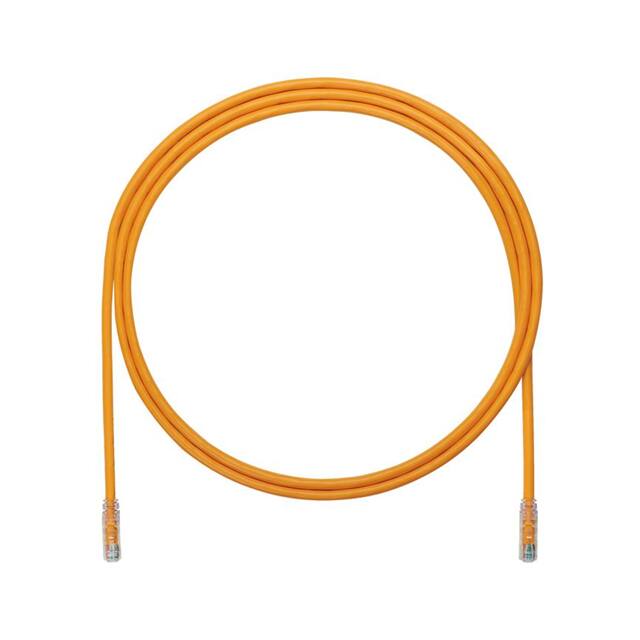 UTP6A25OR COPPER PATCH CORD, CAT 6A, ORANG