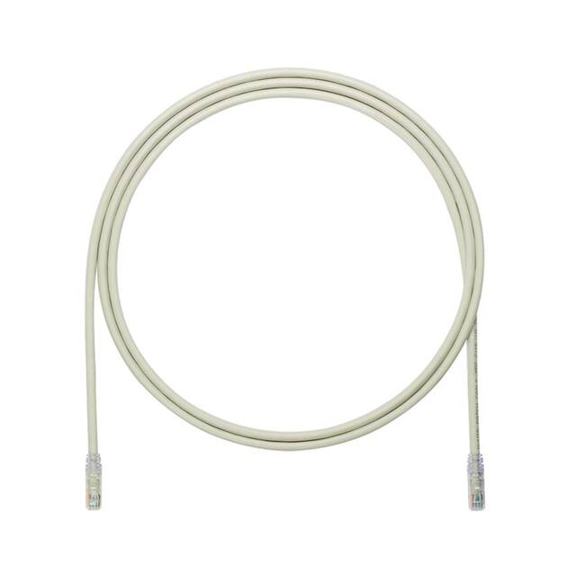 UTP6A2MGY COPPER PATCH CORD, CAT 6A, GRAY