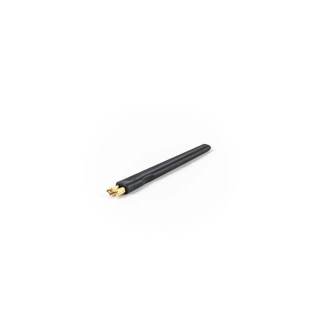 BR103 ESD 0.5" FLAT BRUSH-BRASS BRISTL