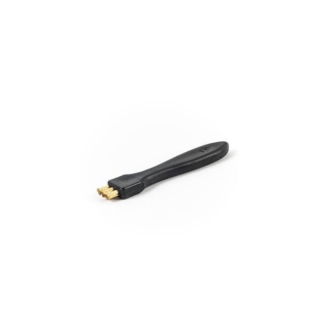BR104 ESD 3/4" FLAT BRUSH-BRASS BRISTL