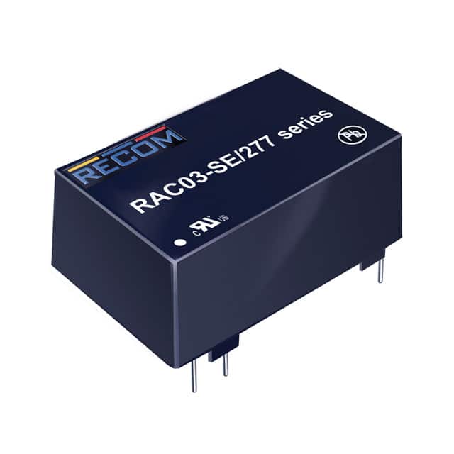 RAC03-05SE/277 AC/DC CONVERTER 5V 3W