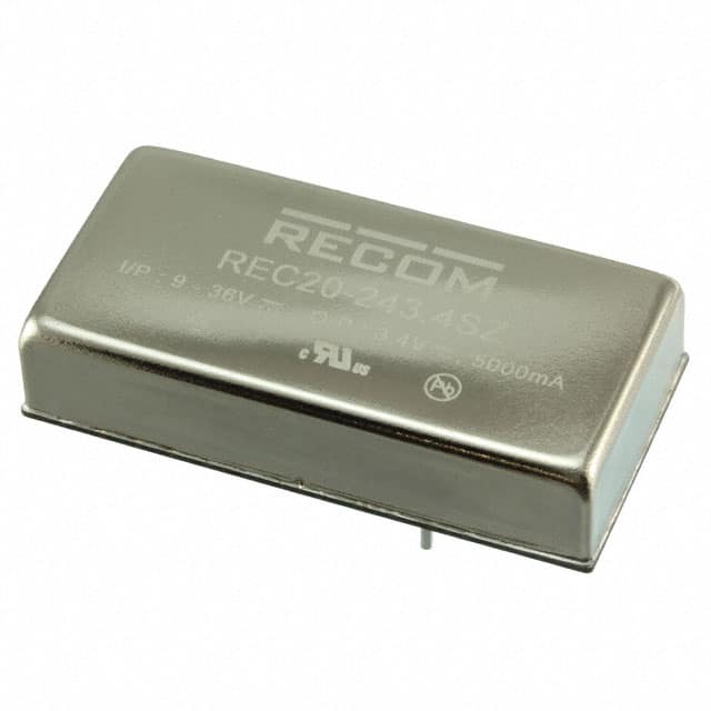REC20-243.4SZ DC DC CONVERTER 3.4V 20W