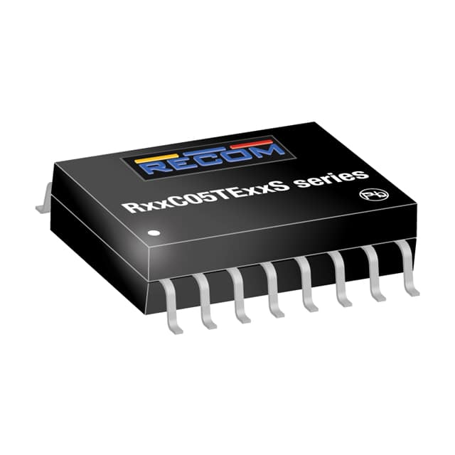 R05C05TE05S-R DC DC CONVERTER 5V 500MW
