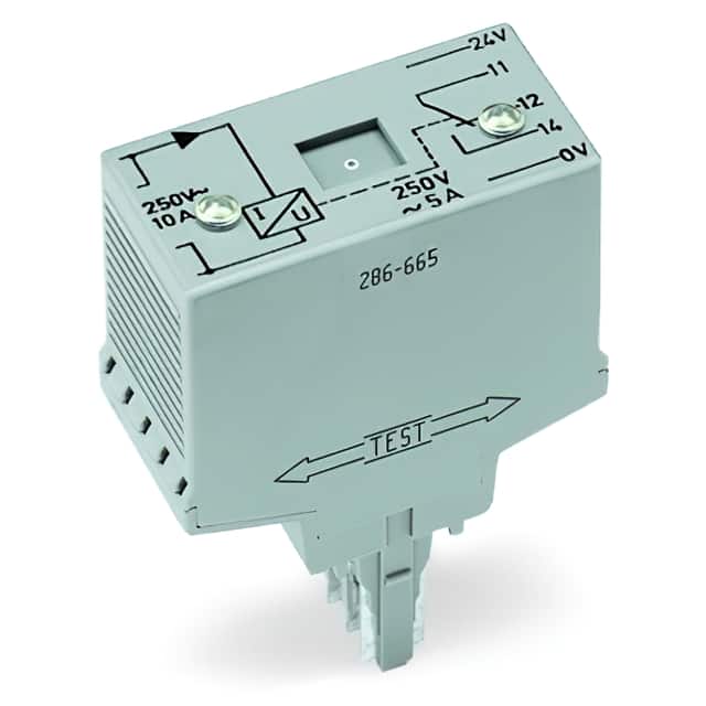 286-665 CURRENT FLOW MONITORING MODULE A