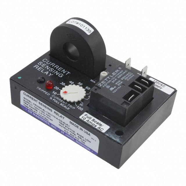 CR4395-EL-120-110-A-CD-ELR-I RELAY AC CUR SENS 120VAC CHAS MT