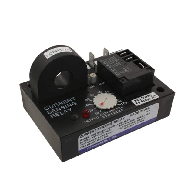 CR4395-EH-120-660-A-CD-ELR-I RELAY AC CUR SENS 120VAC CHAS MT